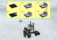 LEGO 7034 instructions page 9 – build guide