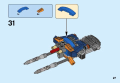 LEGO 70347 instructions page 27 – build guide