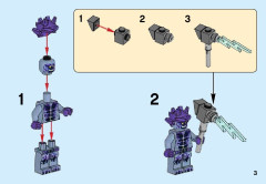 LEGO 70347 instructions page 3 – build guide