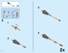 LEGO 70348 instructions page 4 – build guide