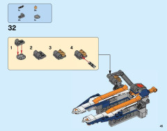 LEGO 70348 instructions page 45 – build guide