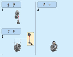 LEGO 70348 instructions page 6 – build guide