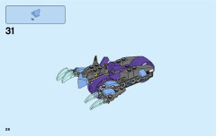 LEGO 70349 instructions page 28 – build guide