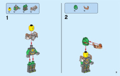 LEGO 70349 instructions page 3 – build guide