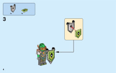 LEGO 70349 instructions page 4 – build guide