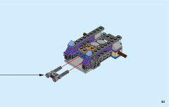 LEGO 70349 instructions page 43 – build guide