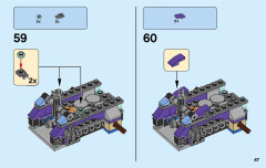 LEGO 70349 instructions page 47 – build guide