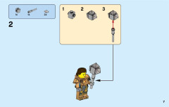 LEGO 70349 instructions page 7 – build guide