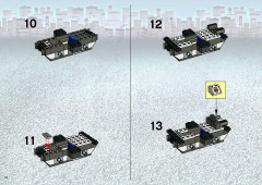 LEGO 7035 instructions page 10 – build guide