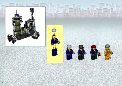 LEGO 7035 instructions page 2 – build guide