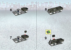LEGO 7035 instructions page 9 – build guide