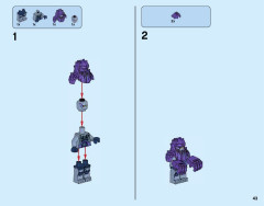LEGO 70350 instructions page 43 – build guide