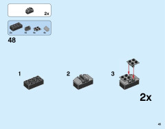 LEGO 70350 instructions page 45 – build guide