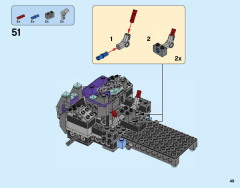 LEGO 70350 instructions page 49 – build guide