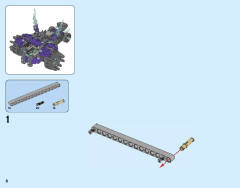 LEGO 70350 instructions page 8 – build guide