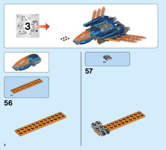 LEGO 70351 instructions page 2 – build guide