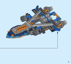 LEGO 70351 instructions page 21 – build guide