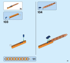 LEGO 70351 instructions page 35 – build guide