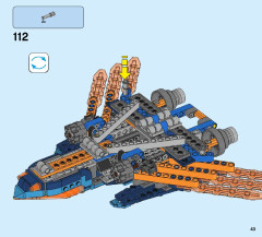 LEGO 70351 instructions page 43 – build guide