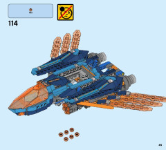 LEGO 70351 instructions page 45 – build guide