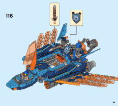 LEGO 70351 instructions page 49 – build guide