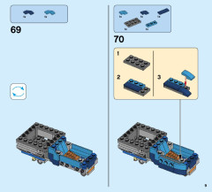 LEGO 70351 instructions page 9 – build guide