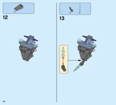 LEGO 70351 instructions page 10 – build guide