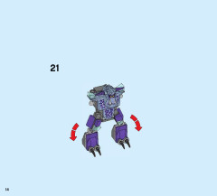 LEGO 70351 instructions page 14 – build guide