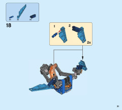 LEGO 70351 instructions page 31 – build guide