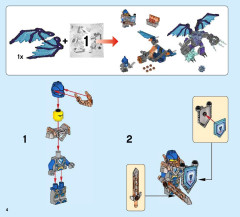 LEGO 70351 instructions page 4 – build guide