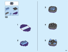 LEGO 70352 instructions page 129 – build guide