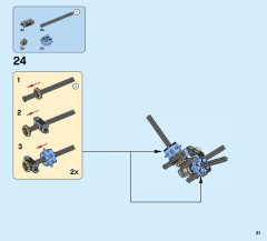 LEGO 70353 instructions page 21 – build guide