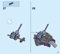 LEGO 70353 instructions page 23 – build guide