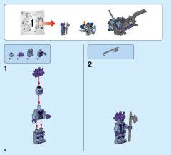 LEGO 70353 instructions page 4 – build guide