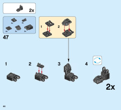LEGO 70353 instructions page 44 – build guide