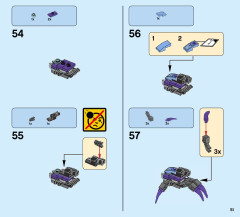 LEGO 70353 instructions page 51 – build guide
