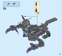 LEGO 70353 instructions page 59 – build guide