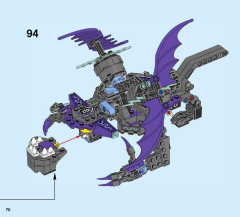 LEGO 70353 instructions page 70 – build guide