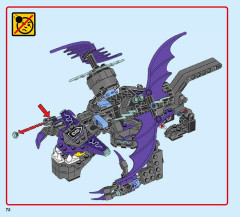 LEGO 70353 instructions page 72 – build guide