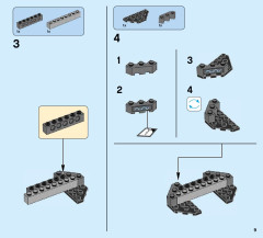 LEGO 70353 instructions page 9 – build guide