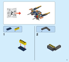 LEGO 70354 instructions page 3 – build guide