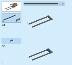 LEGO 70354 instructions page 44 – build guide