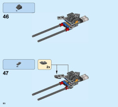 LEGO 70354 instructions page 50 – build guide