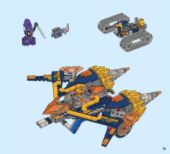 LEGO 70354 instructions page 73 – build guide