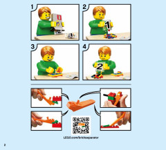 LEGO 70355 instructions page 2 – build guide