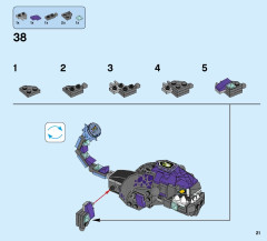 LEGO 70355 instructions page 21 – build guide