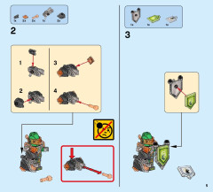 LEGO 70355 instructions page 5 – build guide
