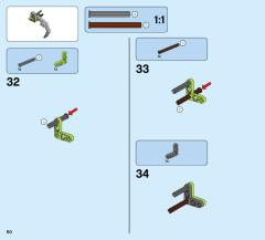 LEGO 70355 instructions page 50 – build guide