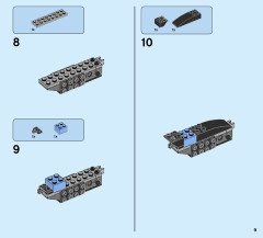 LEGO 70355 instructions page 9 – build guide