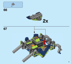 LEGO 70355 instructions page 5 – build guide